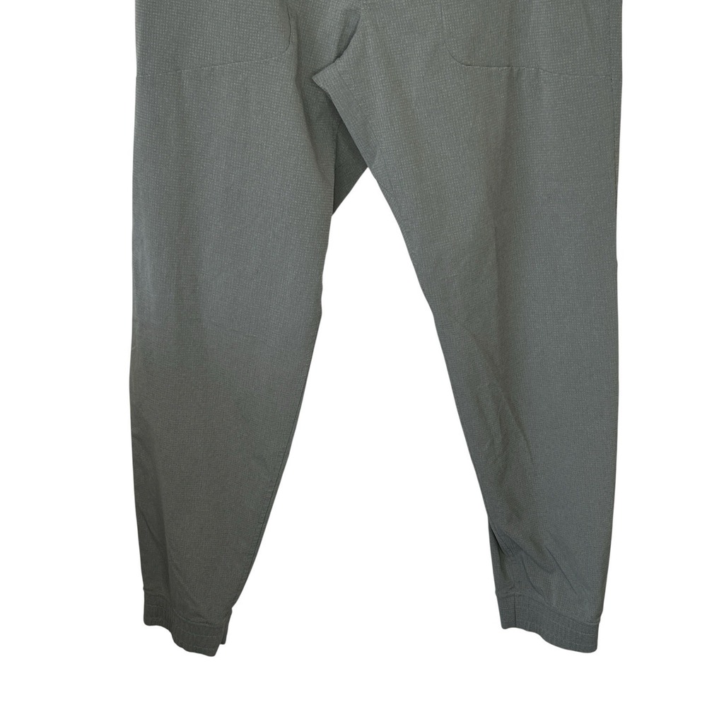 Lululemon ABC Jogger Large Warpstreme Active Gym Travel Stretch Grey Sage M5AJPS - Picture 4 of 7